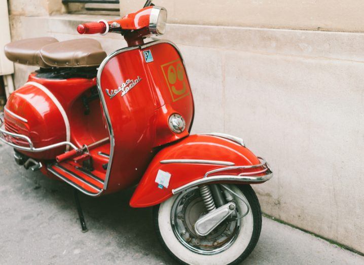 Vespa scooter