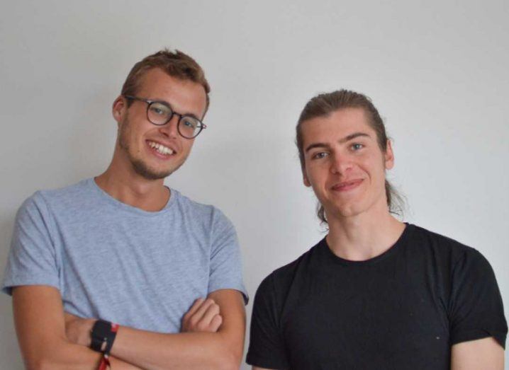 From left: Happy Scribe co-founders André Bastié and Marc Assens. Image: Happy Scribe