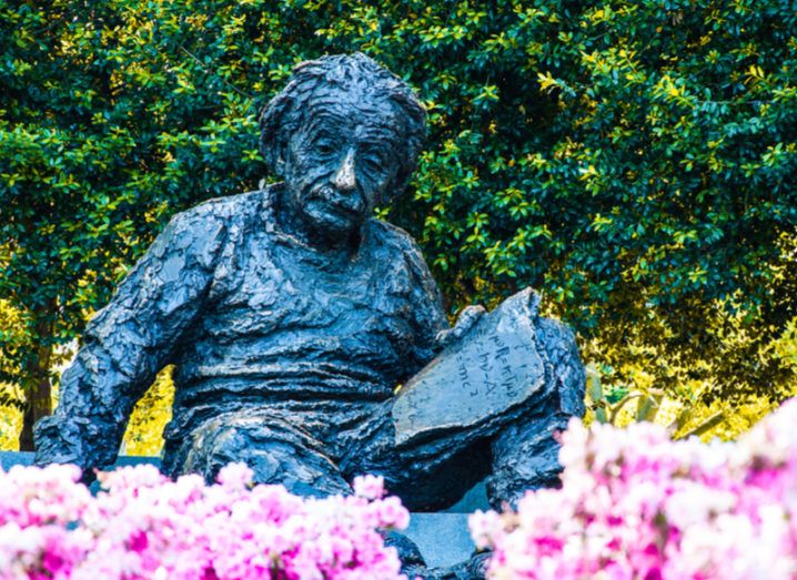 Albert Einstein statue