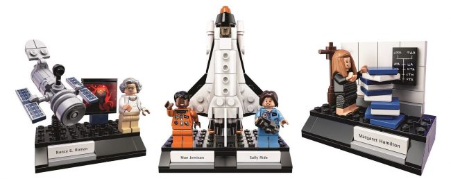 Women of NASA. Image: Lego