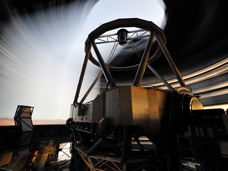 ESO switches on the largest ever optical telescope in Chile.