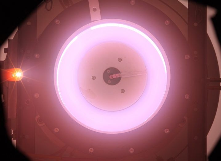 Science fiction-like electric thruster uses air particles as fuel