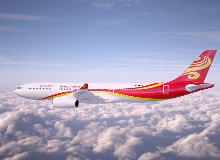 Hainan airlines plane