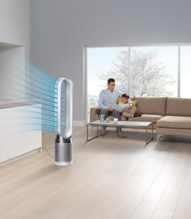 The new Dyson Pure Cool purifying fan. Image: Dyson