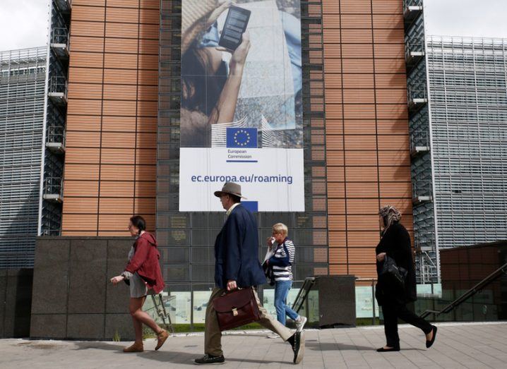 EU mobile data roaming poster. Image: Alexandros Michailidis