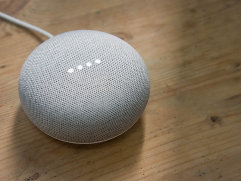 Google Home Mini smart speaker