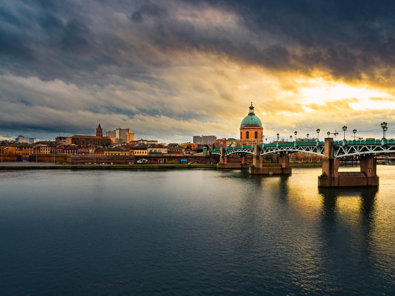 Picture of Toulouse city