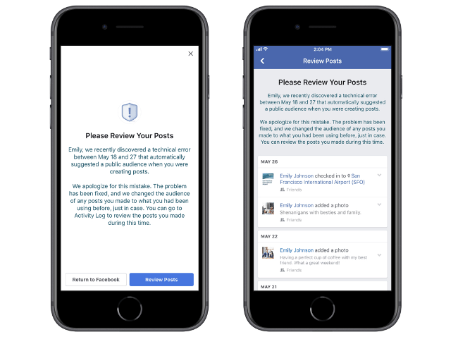 facebook privacy notice