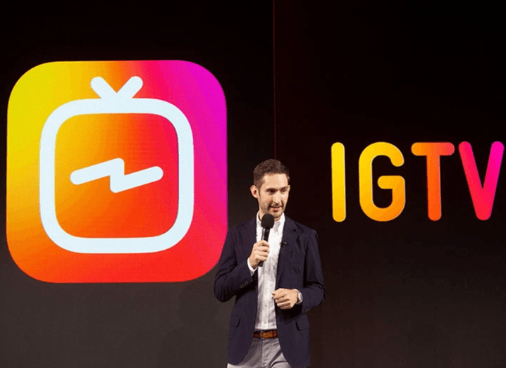 Kevin Systrom launching IGTV