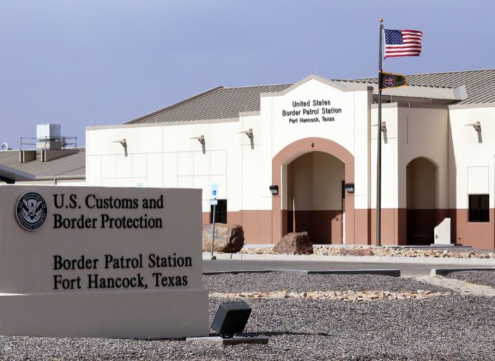 US Border Patrol station in Texas