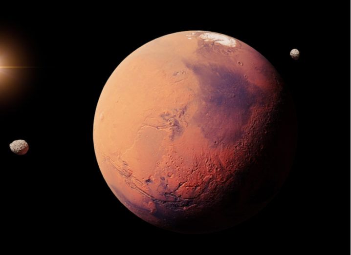 Mars and its moons