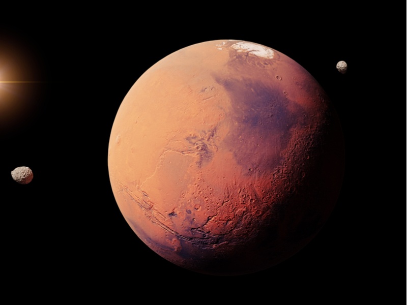 Mars and its moons