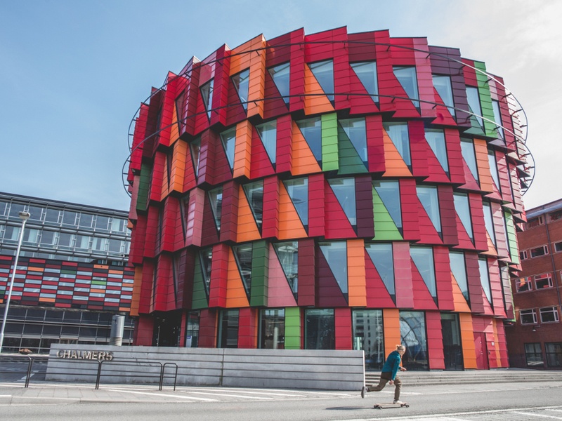The Chalmers University building at Lindholmen Science Park in Gothenburg, Sweden. Image: Albin Bolt-Hansen/Shutterstock