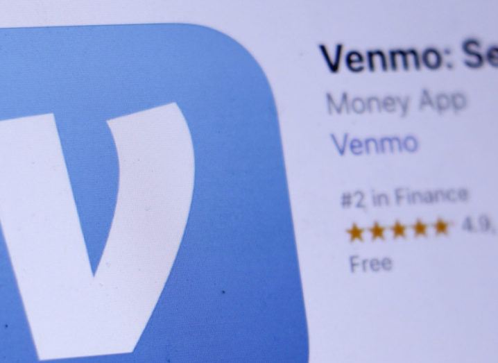 Venmo app on mobile