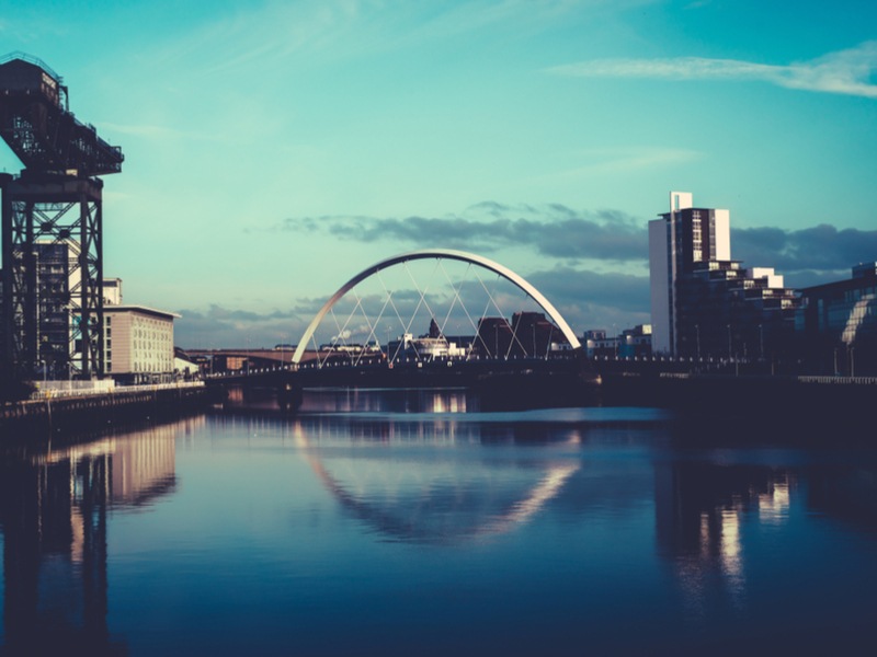Clyde Arc Bridge, Glasgow, Scotland. Image: Yvonne Stewart Henderson/Shutterstock