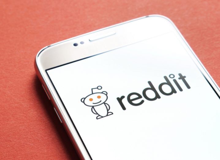 Reddit on a mobile device