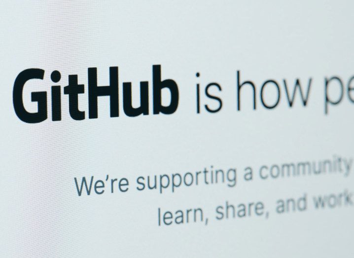 A photograph of GitHub's website where the Apple HomeKit ADK is being hosted.