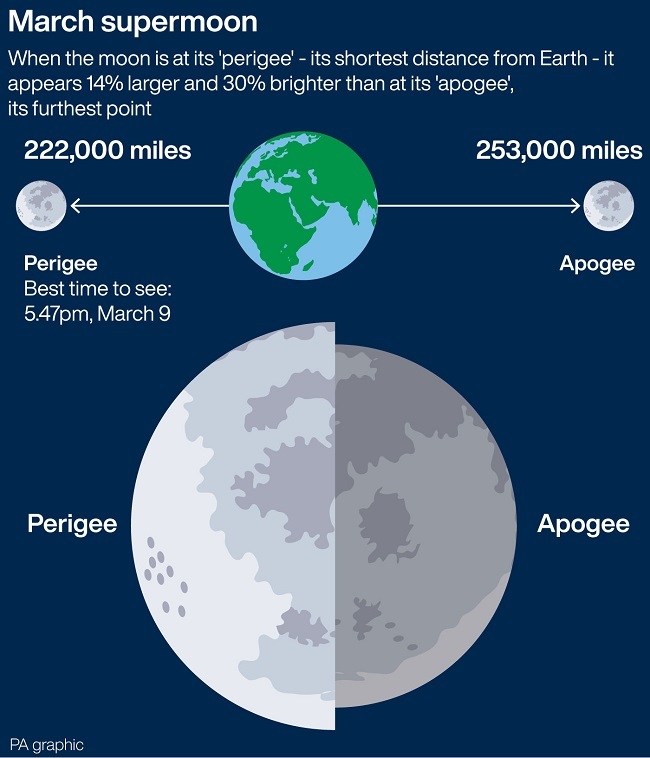 What is a worm moon and when is the best time to see it?