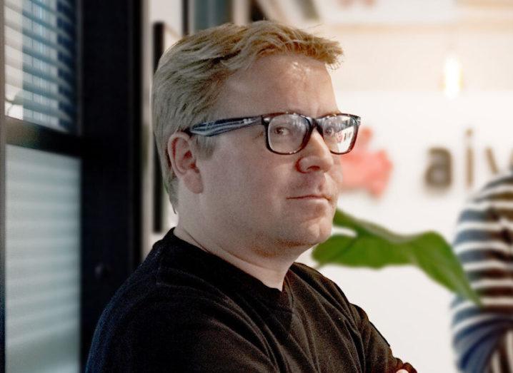 A headshot of Heikki Nousiainen, CTO of open-source company Aiven.