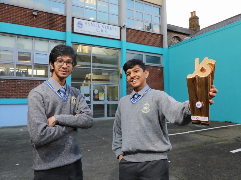 Young Scientist winners use a new method to solve an old maths problem