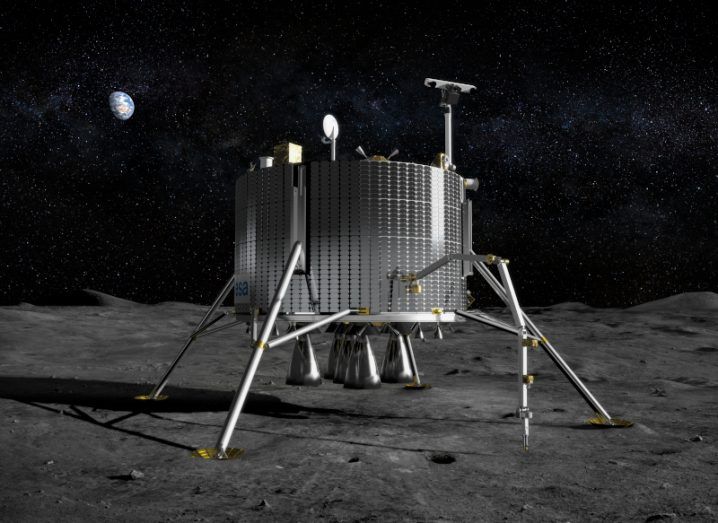 An ESA lunar lander concept.