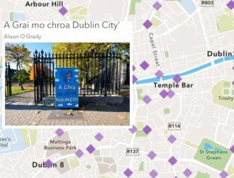 This interactive digital map helps you locate street art in Dublin