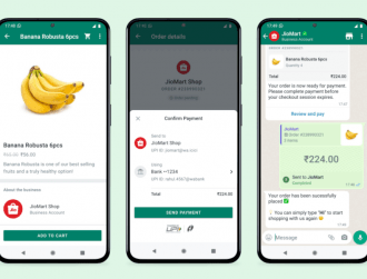 Meta brings online shopping to WhatsApp with India’s JioMart