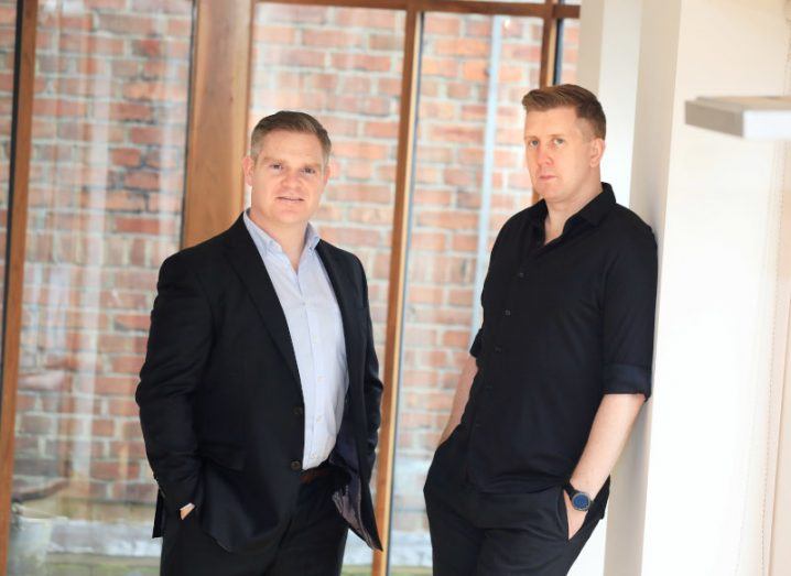 VRAI co-founders standing next to each other.