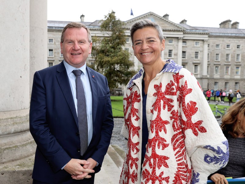 Vestager in Dublin: ‘Enforcement action will bring changes on the ground’