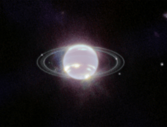James Webb reveals Neptune’s rings in a dazzling new light