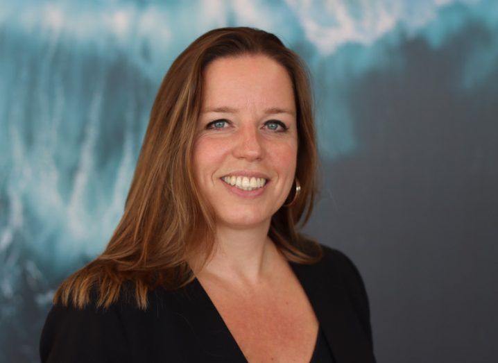 A headshot of Britta Schaffmeister, CEO of Dutch Marine Energy Centre.