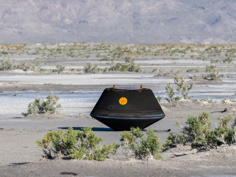 La NASA capture le premier échantillon d’astéroïde lors de l’atterrissage d’OSIRIS-REx