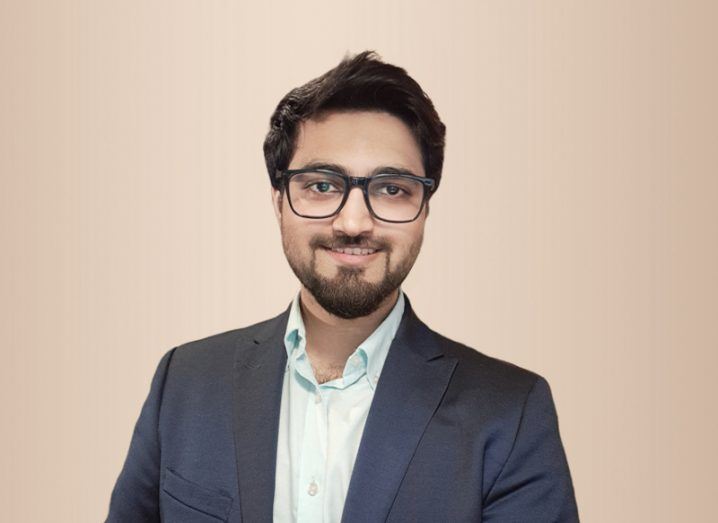 An image of Doctor Arsalan Shahid of CeADAR, standing in a suit.