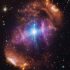 Spectacular but strange: Twin stars once had a third sibling